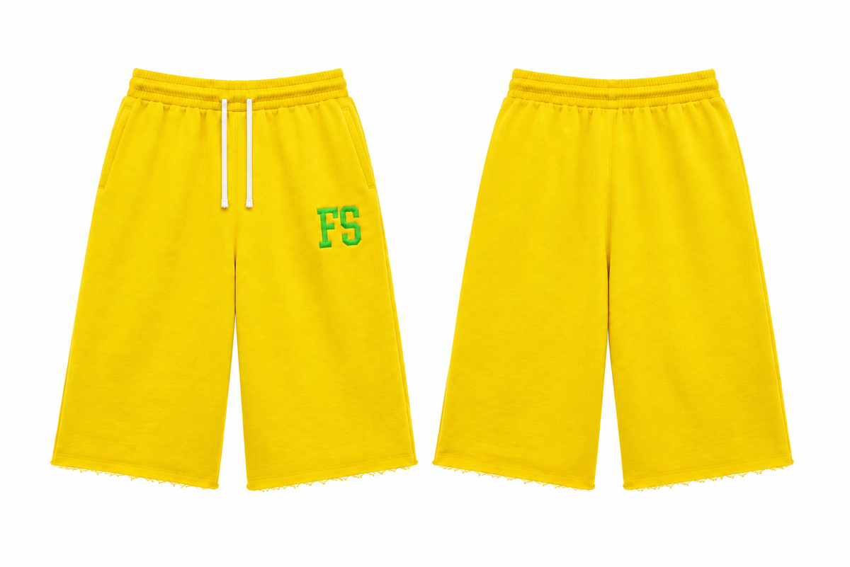 FILTHY ISLAND PINEAPPLE 3/4 SHORTS